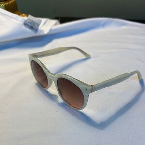 Stylish White TALBOTS Sunglasses